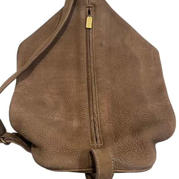 Vintage COACH Sonoma Flat Pack Nubuc #4944 Luxury Designer Sling Backpack RARE - Picture 9 of 16